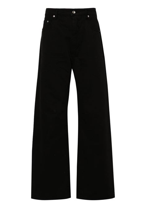 geth jeans men black in cotton RICK OWENS DRKSHDW | DU01D1351 CB09